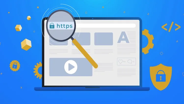 HTTPS protocol of this page is not optimized