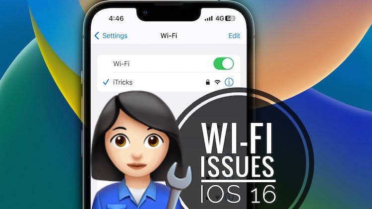 ios 16 wifi sorunu