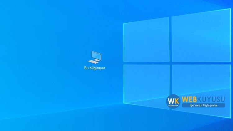 windows 10 bilgisayarım simgesi