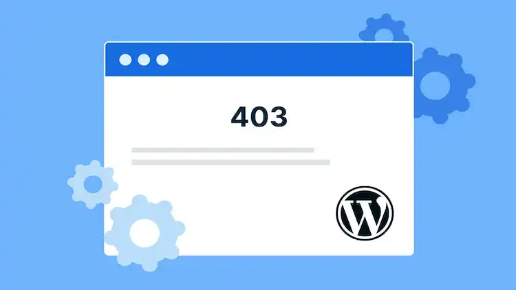 wordpress 403 forbidden error